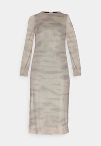 NMLUCIA O-NECK ANKLE DRESS  - Rochie de zi - oatmeal