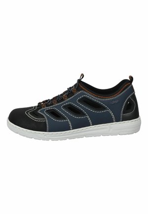 SLINGS - Casual lace-ups - schwarz pazifik schwarz schwarz