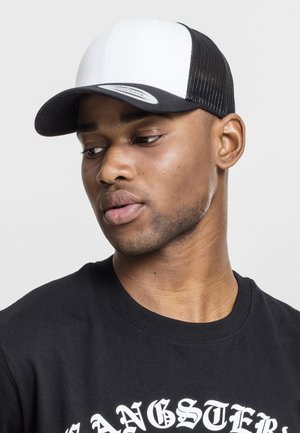 RETRO TRUCKER - Kapa - black/white