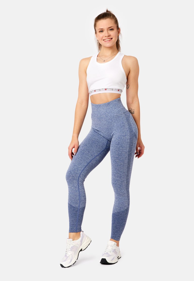 Bellivalini Legging Long Femme Viscose Ultra Doux - Taille Mi-Haute, Extensible, Confort Toutes Saisons, Fabriqué En UE