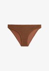 CRINKLE CLASSIC BIKINI BRIEFS - Bas de bikini - light brown