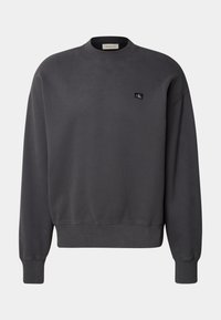 EXCLUSIVE LABEL BOXY CREW NECK UNISEX - Sweatshirt - washed black