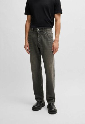 Jeans Tapered Fit - mottled grey