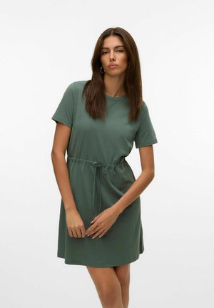 Vero Moda VERO MODA KLEID VMLUNA KURZES KLEID - Jersey dress - laurel wreath