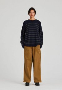 GAI+LISVA Pulóver - midnight blue dark grey stripe