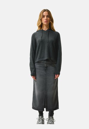YARLSIDE - Trui - mottled carbon