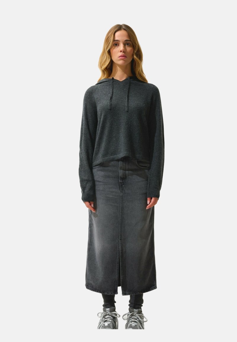 Authentic Cashmere YARLSIDE - Strickpullover - mottled carbon