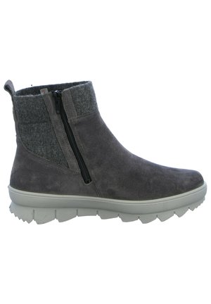 Stivaletti con plateau - grau