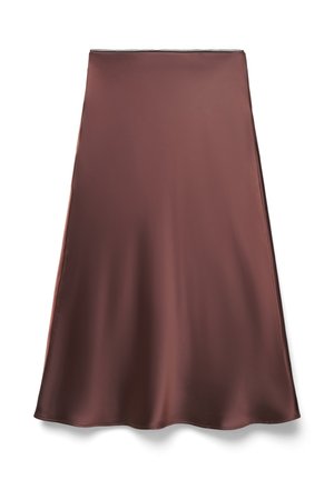 TINTA - Jupe trapèze - cioccolato