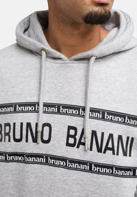 Bruno Banani CARRILLO - Hoodie - grau melange