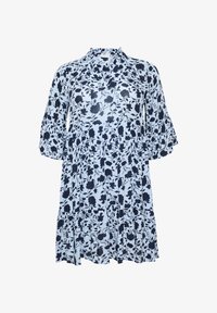 Non sélectionné, blue tone graphic flower