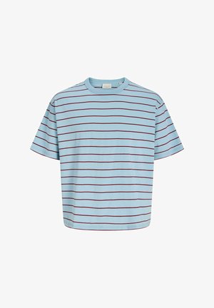 Jack & Jones, T-SHIRT PLUS SIZE GESTREIFT T-SHIRT - T-Shirt print - cashmere blue