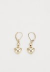 PUFFY HEART DROP - Auskari - gold-coloured
