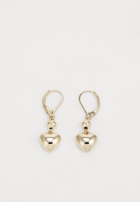 Lauren Ralph Lauren PUFFY HEART DROP - Auskari - gold-coloured