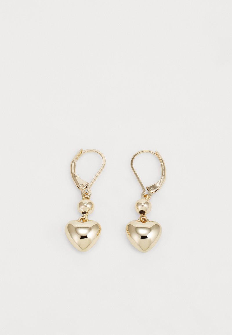 Lauren Ralph Lauren PUFFY HEART DROP - Auskari - gold-coloured