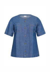 Kaffe Curve Blůza - dark blue chambray