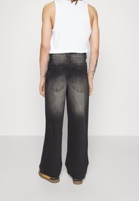 Jaded London Vaqueros baggy - black denim