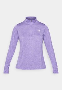 TECH TWIST - Top dugih rukava - lavish/white