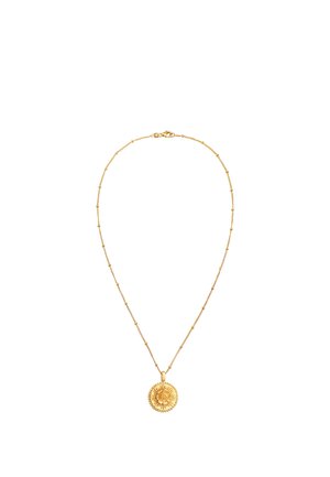 FLOWER COIN VINTAGE - Collier - gold-coloured