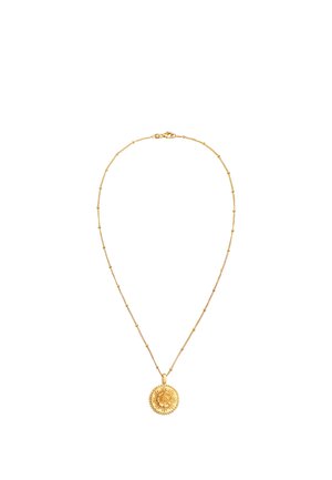 Elli FLOWER COIN VINTAGE - Collana - gold-coloured