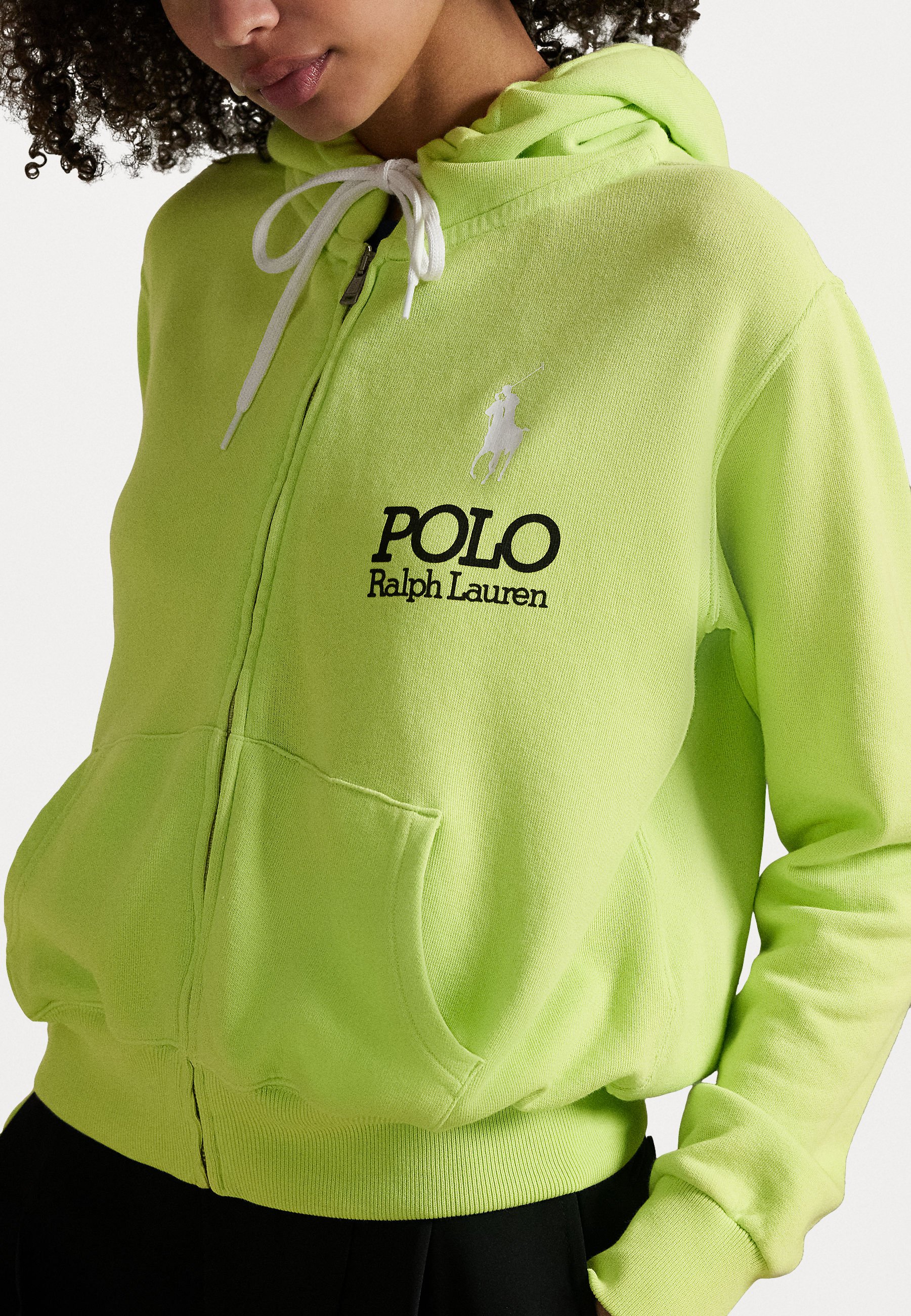 Polo Ralph Lauren BIG PONY LIGHTWEIGHT FLEECE ZIP HOODIE - Zip-up