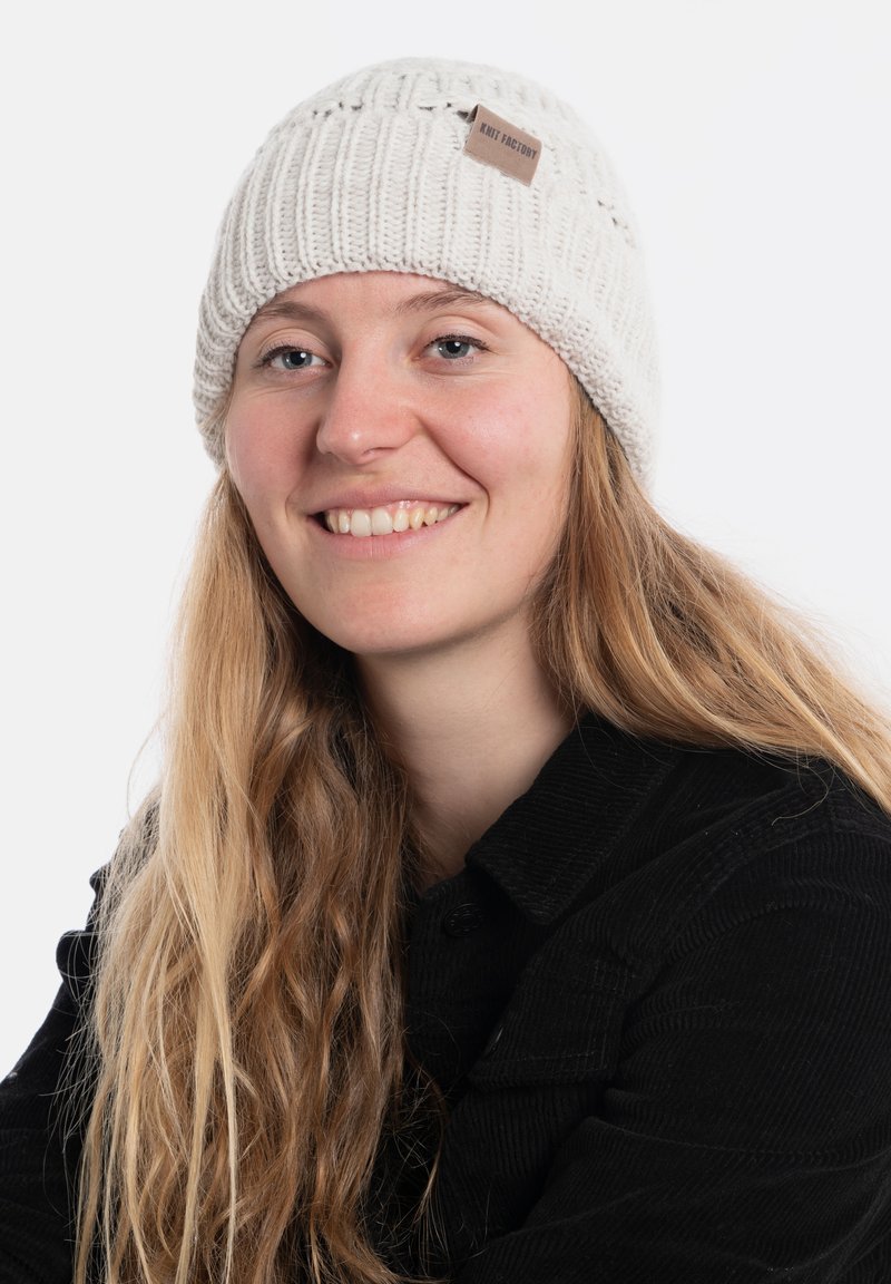 Knit Factory SALLY UNISEX beżowy