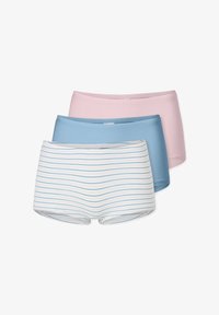 Unausgewählt, rosa/blau/weiß/blau/rosa gestreift