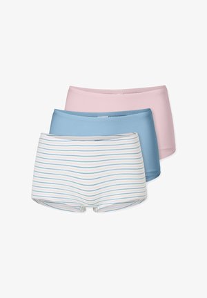Schiesser, 3-PACK - Hipster - rosa/blau/weiß/blau/rosa gestreift