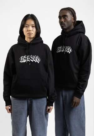 UNISEX DAGGER HOODIE - Džemperis su gobtuvu - black