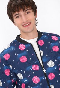 Mo Giubbotto Bomber - navy multicolor