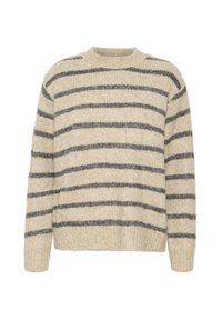 KATRINA - Pulóver - feather gray melange stripe