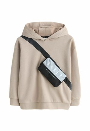 REGULAR FIT - BAG - Kapuzenpullover - stone