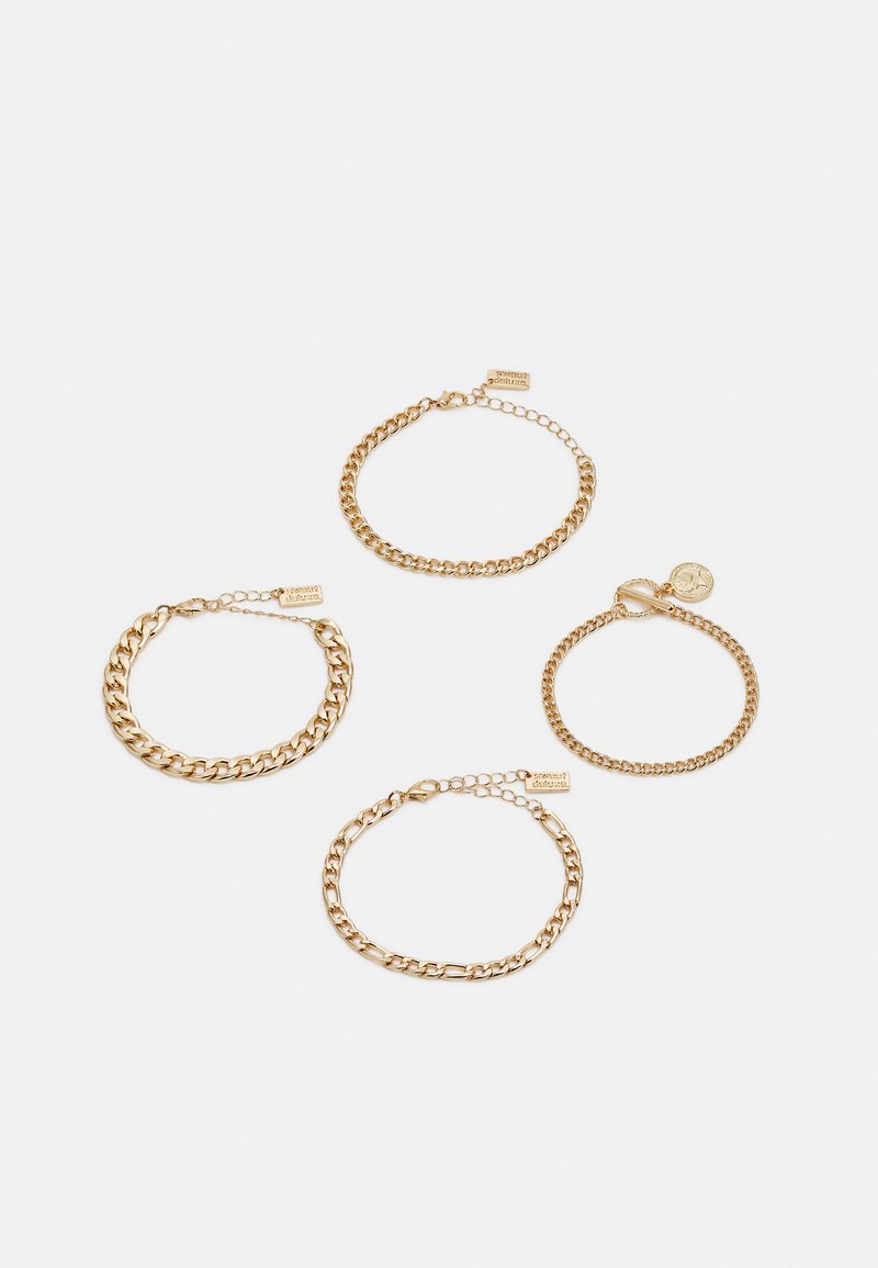 sweet deluxe CHAIN BRACELET 4 PACK Armband gold/goldfarben Zalando.de