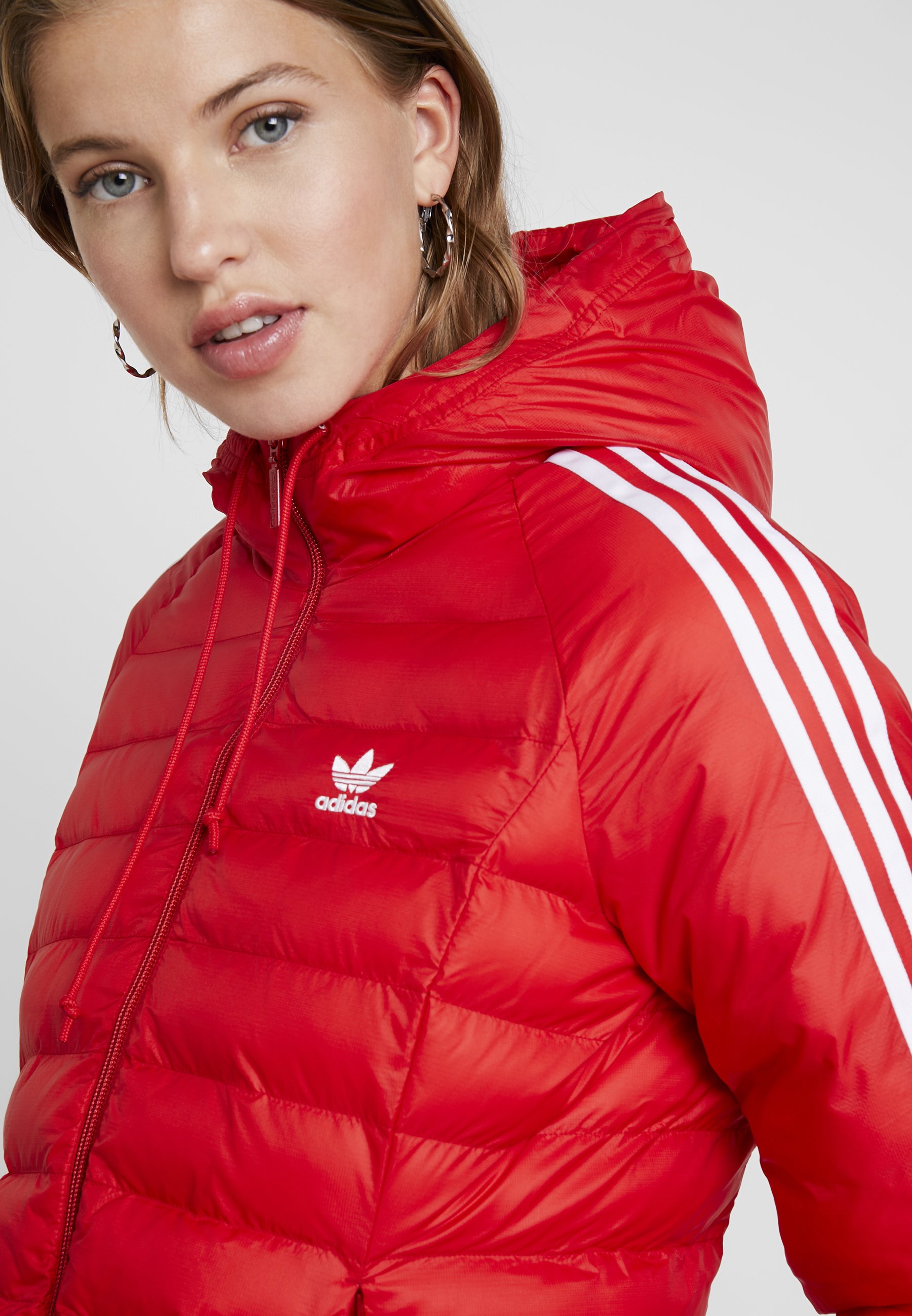 adidas Originals SLIM JACKET Übergangsjacke scarlet adidas Originals SLIM JACKET Übergangsjacke scarlet