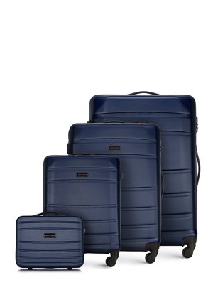 LUGGAGE SET WITH WASH BAG FROM ABS - Kofferset - dark blue