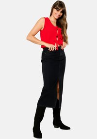 LolaLiza Falda vaquera - black