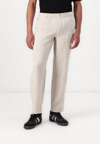 Jack & Jones - JPSTKARL LAWRENCE - Trousers - silver lining Thumbnail Image 1