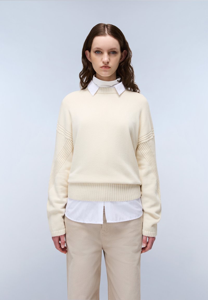 Napapijri D-SARCA LS W - Neule - beige dimity