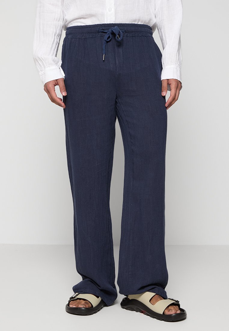 Le Monde du Lin Broek donkerblauw Le Monde du Lin Broek donkerblauw