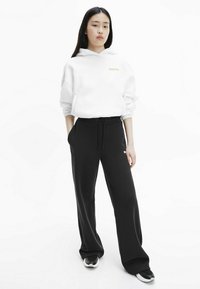 Calvin Klein Jeans Felpa con cappuccio - bright white