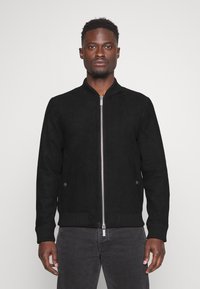 Selected Homme SLHARCHIVE - Giacca di pelle - black