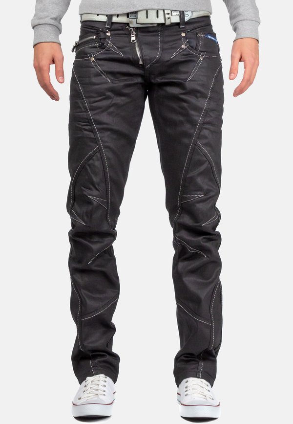 Jeans Tapered Fit - schwarz