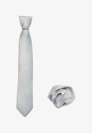 Real Guys SET - Einstecktuch - grau