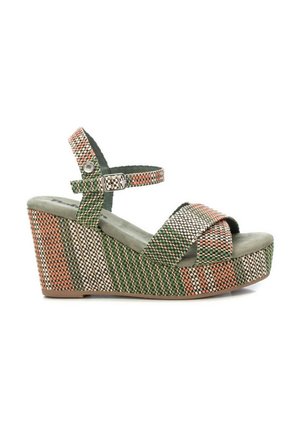Refresh Sandali con zeppa - verde