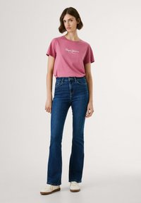 Pepe Jeans BERENICE - Tričko s potlačou - slate rose pink