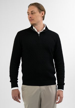 HALF ZIP - BLEND -  - Trui - black