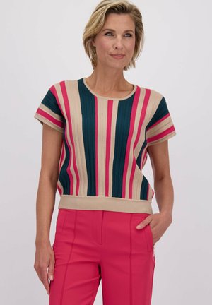 RAAVI P - T-shirt imprimé - tealgreen