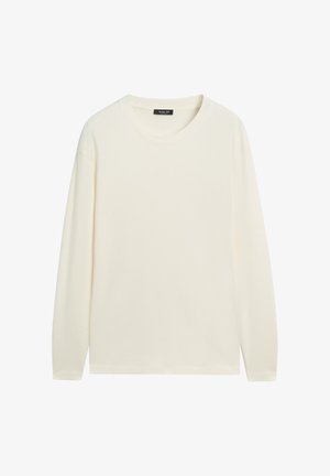 Massimo Dutti, 100% COTTON LONG SLEEVE T-SHIRT - Langarmshirt - yellow