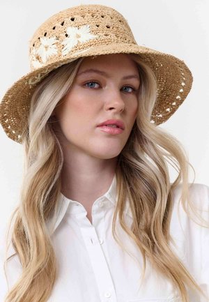 Loevenich, HUT FLORAL - Chapeau - white pepper