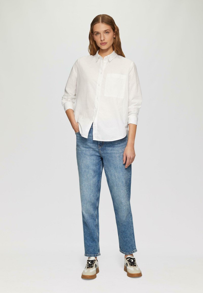 s.Oliver Relaxed fit jeans donkerblauw denim